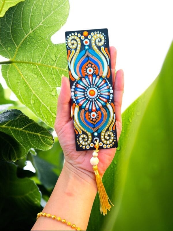 Dot Mandala handmade bookmarks - Image 11