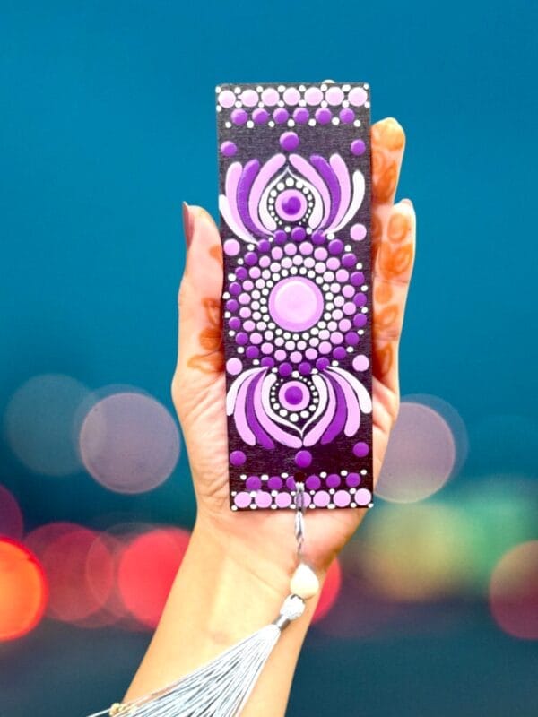 Dot Mandala handmade bookmarks - Image 9