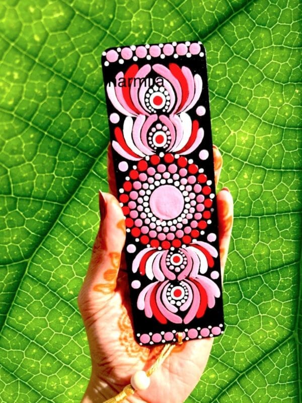 Dot Mandala handmade bookmarks - Image 3