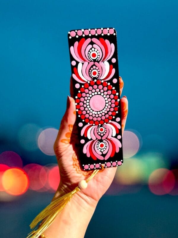 Dot Mandala handmade bookmarks - Image 2