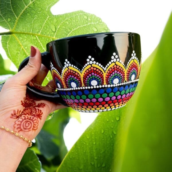 23oz  Large Mandala Mug.