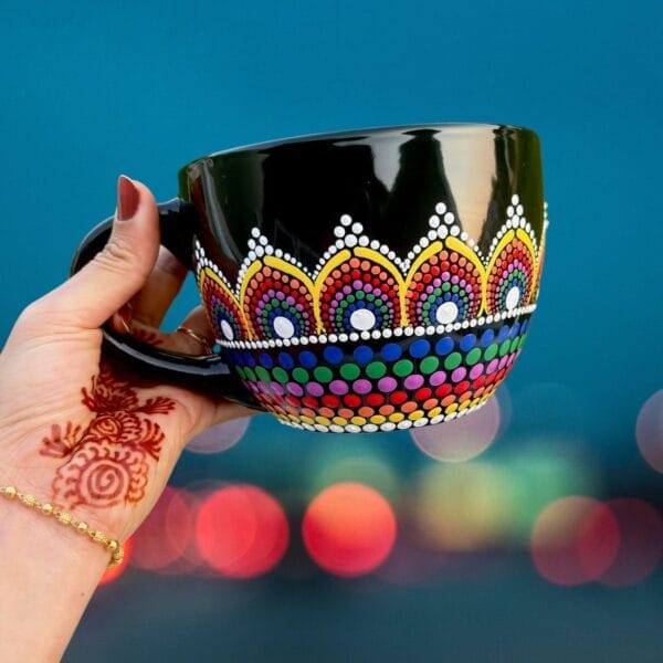 23oz  Large Mandala Mug. - Image 2