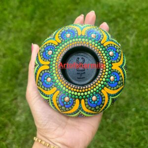 Dot Mandala Candle Holder