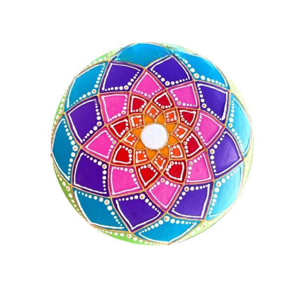 Mandala Stone Colorful - Image 2