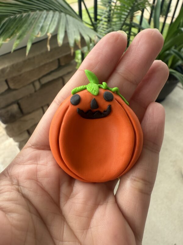 Handmade Polymer Clay Worry Stone – Pocket Buddy for Anxiety Relief, Emotional Support Thumb Buddy – Polymer Clay Fidget tool - Image 4