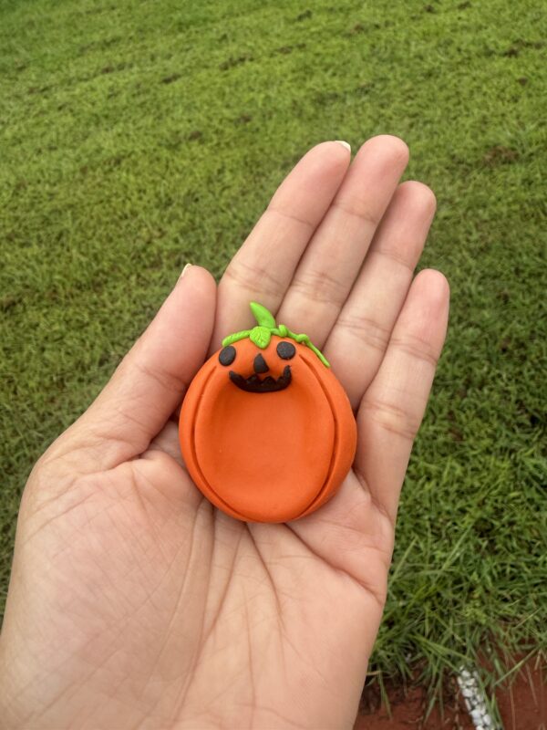 Handmade Polymer Clay Worry Stone – Pocket Buddy for Anxiety Relief, Emotional Support Thumb Buddy – Polymer Clay Fidget tool - Image 3