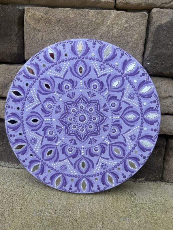 12” Dot Mandala artwork - Image 3