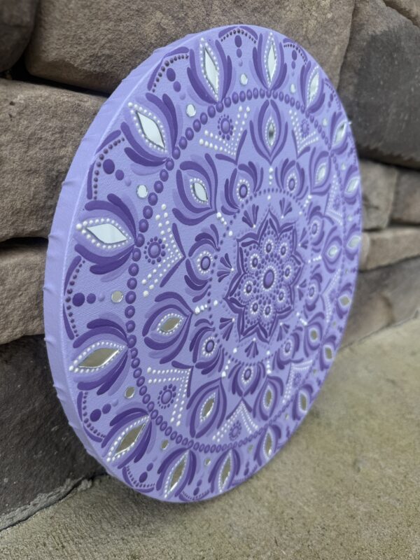 12” Dot Mandala artwork - Image 2
