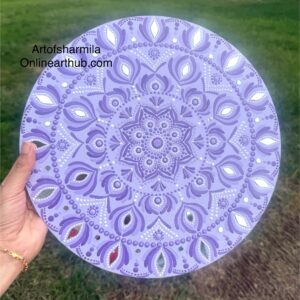12” Dot Mandala artwork