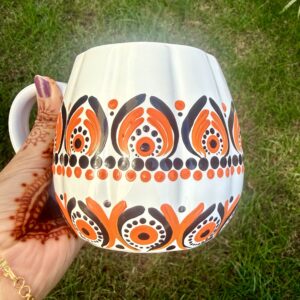 16oz  Large Mandala Mug. Halloween themed mug