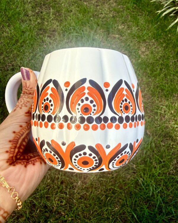 16oz  Large Mandala Mug. Halloween themed mug