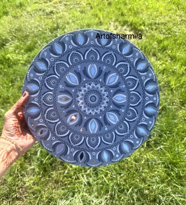12” Dot Mandala artwork, mandala art - Image 2