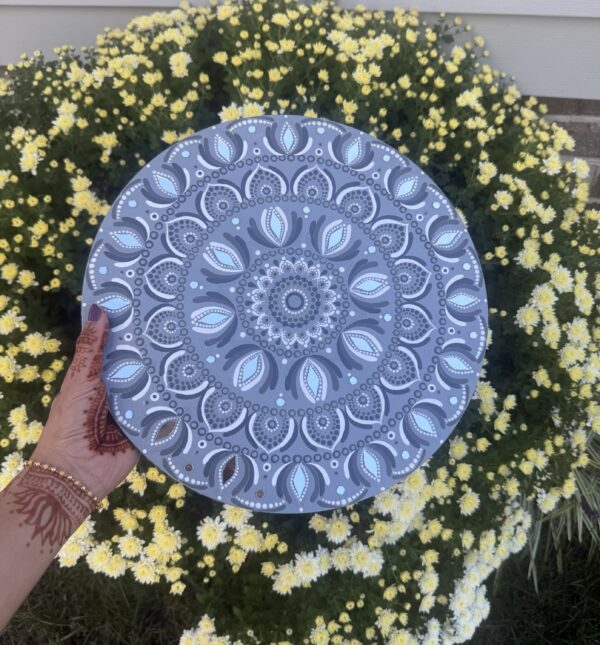 12” Dot Mandala artwork, mandala art - Image 3